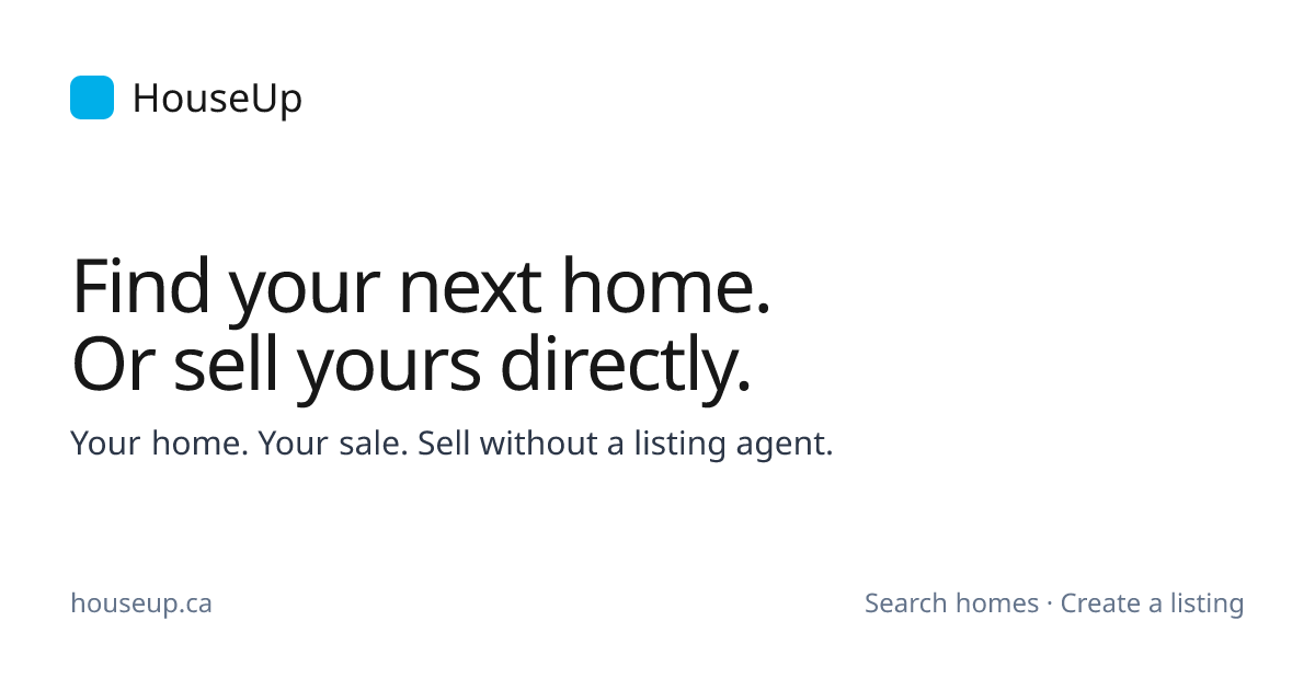 HouseUp Inc. Introduces Free App to Eliminate Costly Real Estate Fees: Putting More Money in The Home Seller's Pocket
