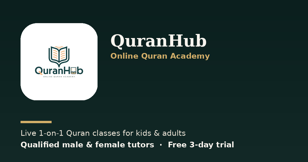 QuranHub Online Quran Academy Opens Free One Month Qaida Course for 50 Students