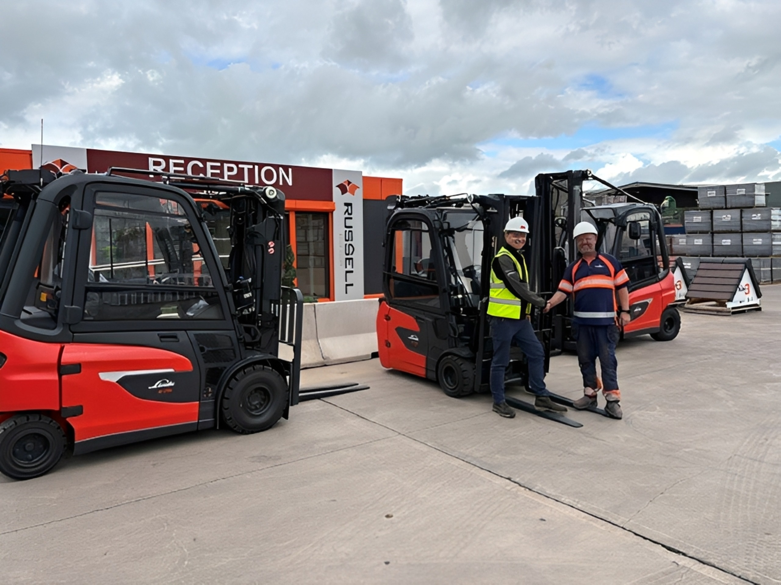 Russell Roof Tiles Completes Electric Forklift Transition with £300,000 Investment