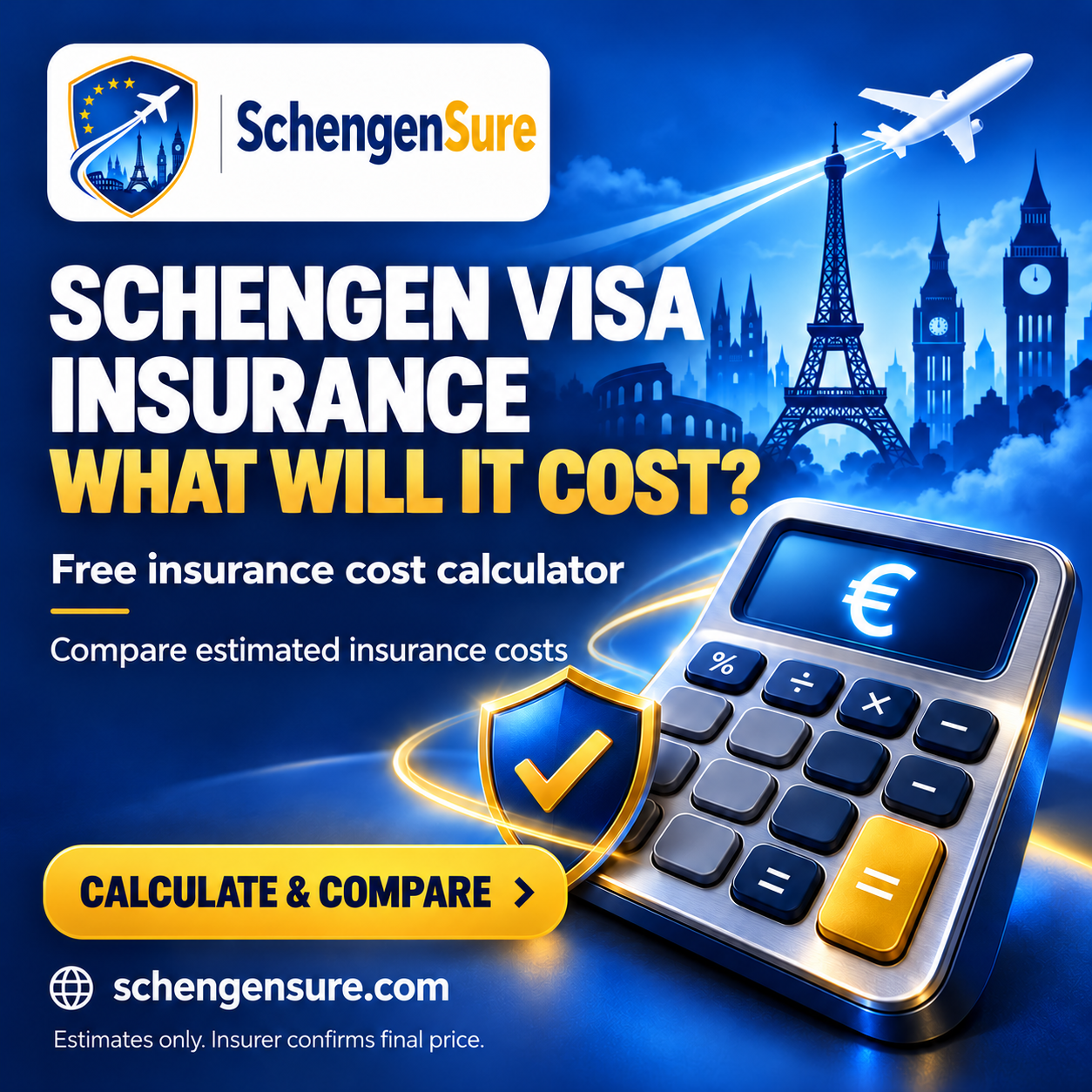 SchengenSure Offers Free Schengen Visa Insurance Calculator for Family & Individual Trips